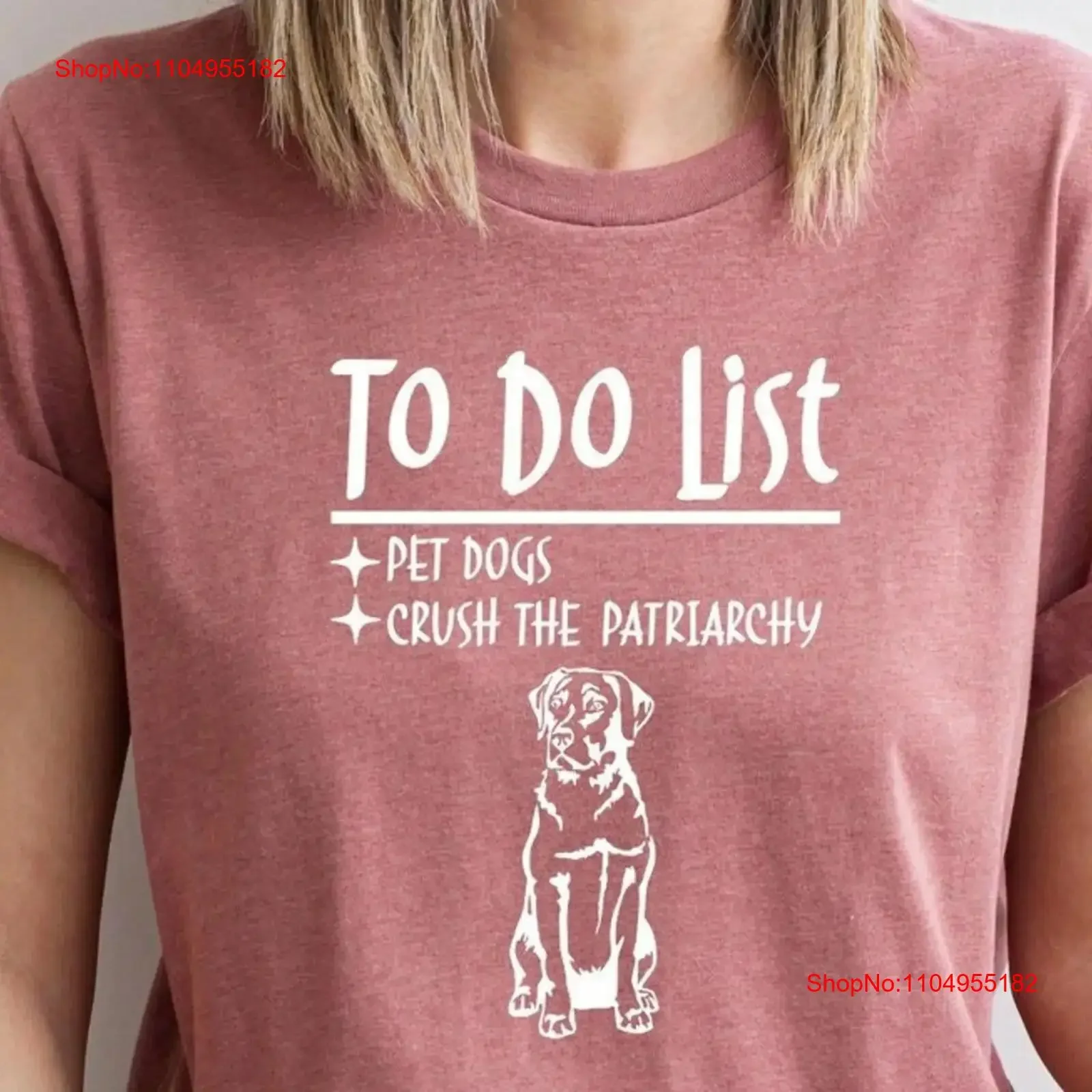 

Футболка To Do LisT Feminist Dog Mom Girl Power Smash Patriarchy Pender Equality Забавная винтажная стираная уличная одежда слегка