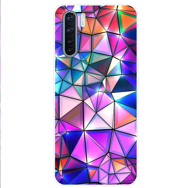 for OPPO A91 Case Silicone 6.4\