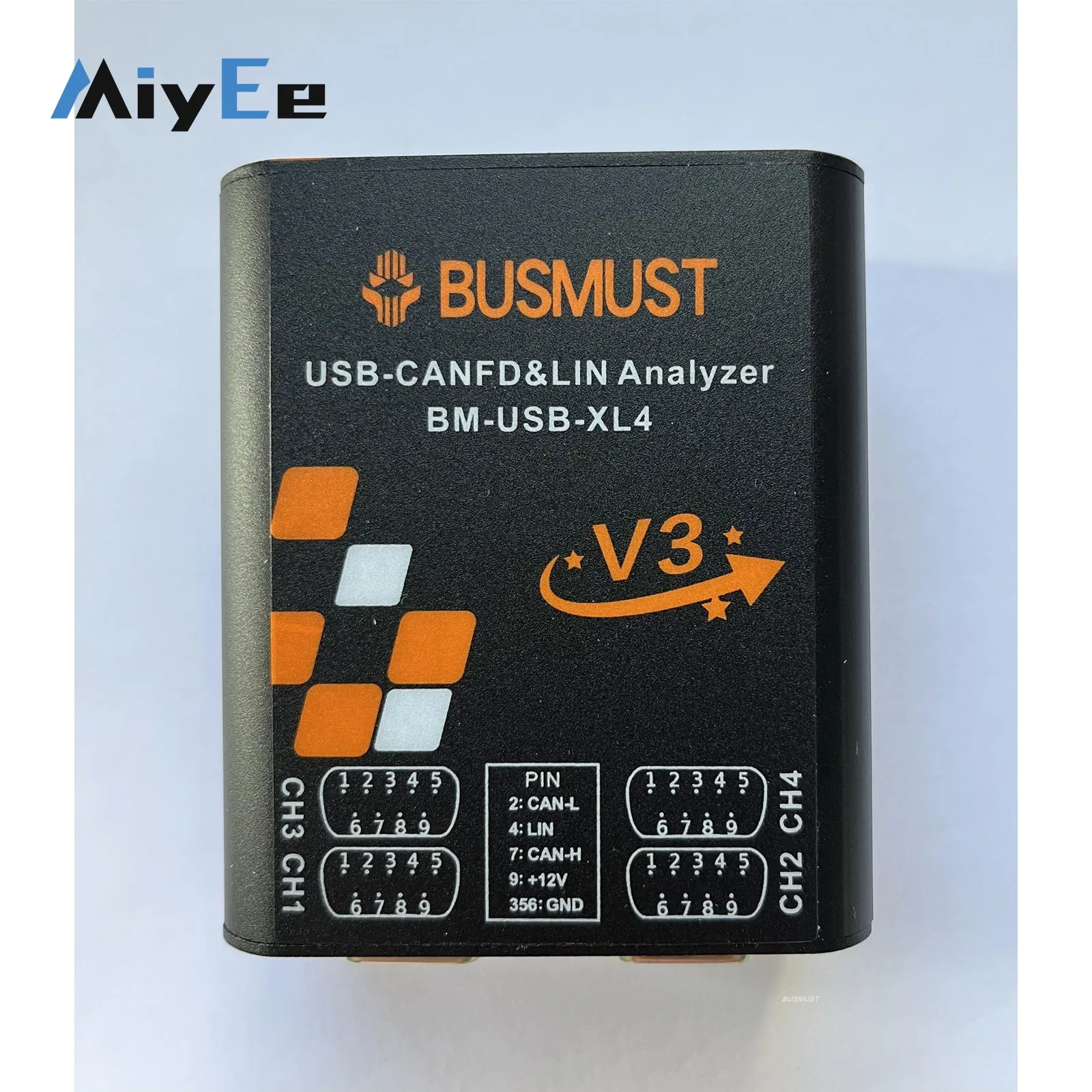 BM-USB-XL4 4-Channel Isolated USB-CANFD&LIN Analyzer Support CAN Classic2.0B & CANFD & LIN Protocols