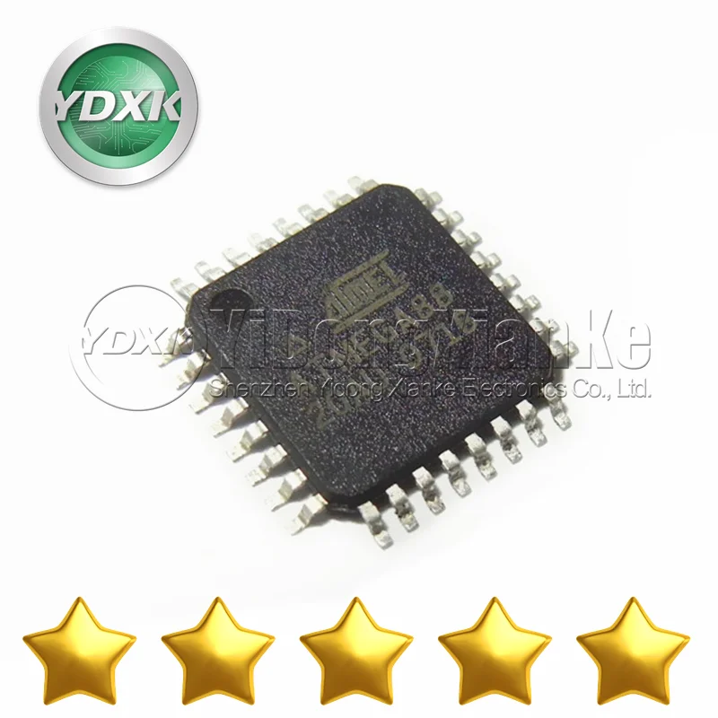 ATMEGA88-20AU QFP32 ATMEGA88V Electronic Components ATMEGA8A-AU AU1550-400MBD C8051F310-GQR C8051F361-C-GQR C8051F410-GQR