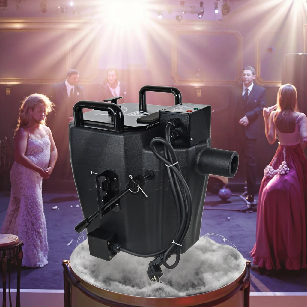 

DMX512 Control 3500 Watt Power Water Spray Machine for Stage Concerts, Wedding Parties or Clubs - Low-lying Dry Ice Machine