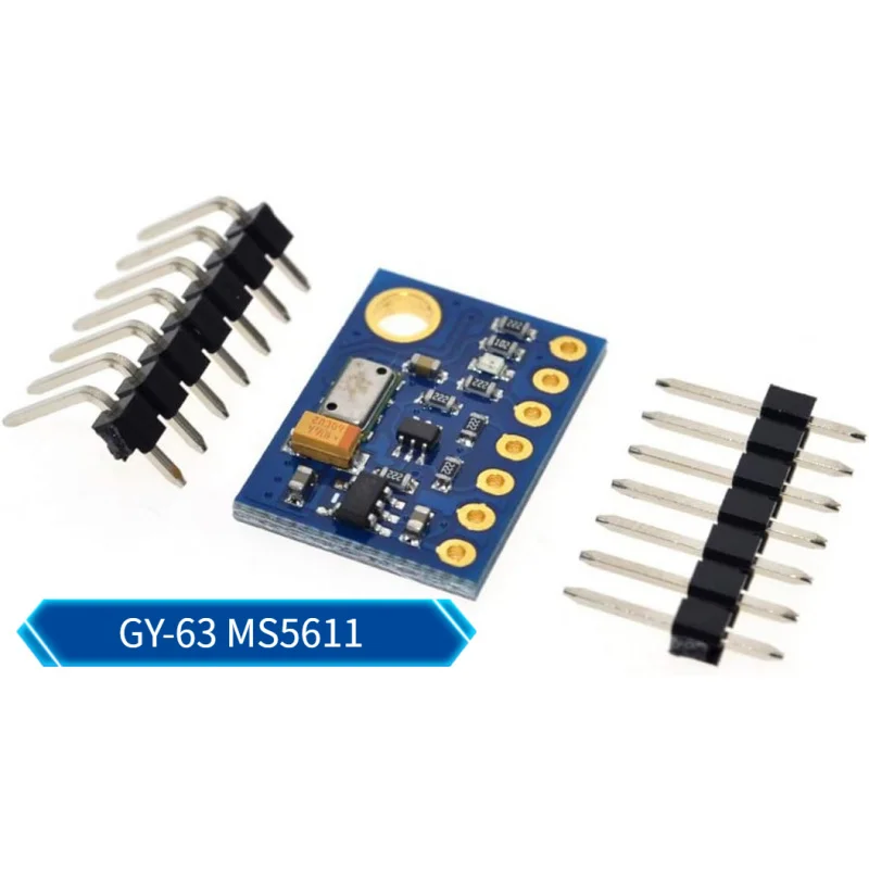 

GY-63 MS5611 Atmospheric Pressure Sensor Module High Precision 24-Bit AD Altimeter Board