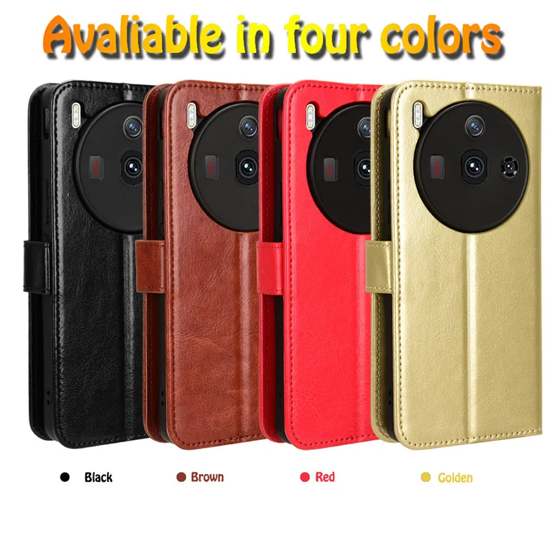 Flip Case For ZTE Nubia Z50S Pro NX713J Case Wallet Magnetic Luxury Leather Cover For Nubia Z50S Pro Phone Bags Case