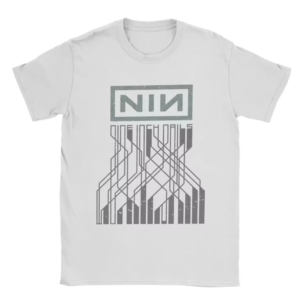 تسعة بوصة الأظافر تسعة الصيف تي شيرت الرجال النساء القطن مضحك تي شيرت مطبوع Crewneck تي شيرت للجنسين قصيرة الأكمام بلايز حجم كبير