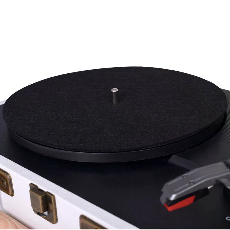 1PC Felt Turntable Vinyl Record Pad LP Anti-slip Protection Mat 3mm Thick ForLP Vinyl Record Players Accessories