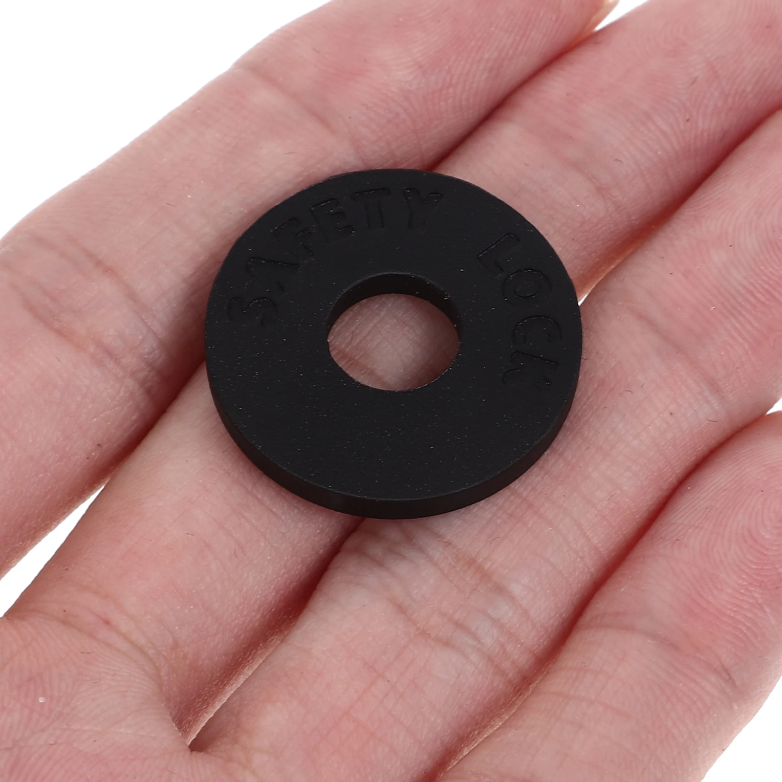 

10 Pcs Guitar Strap Buckle Spacer Bass Pads Safety Anti-skid Silicone Anti-slip Lock Shoulder for Straps Protector