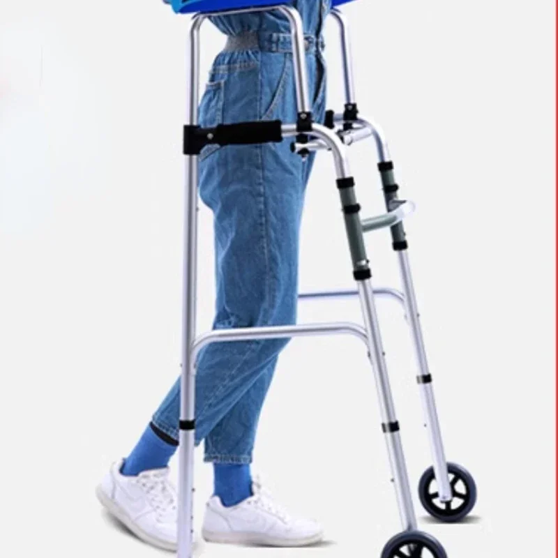 Foldable Walking Crad Cart With Seat Portable Shopping Trolley Mobility Aid Support Cart For Elderly Outdoor Daily Use