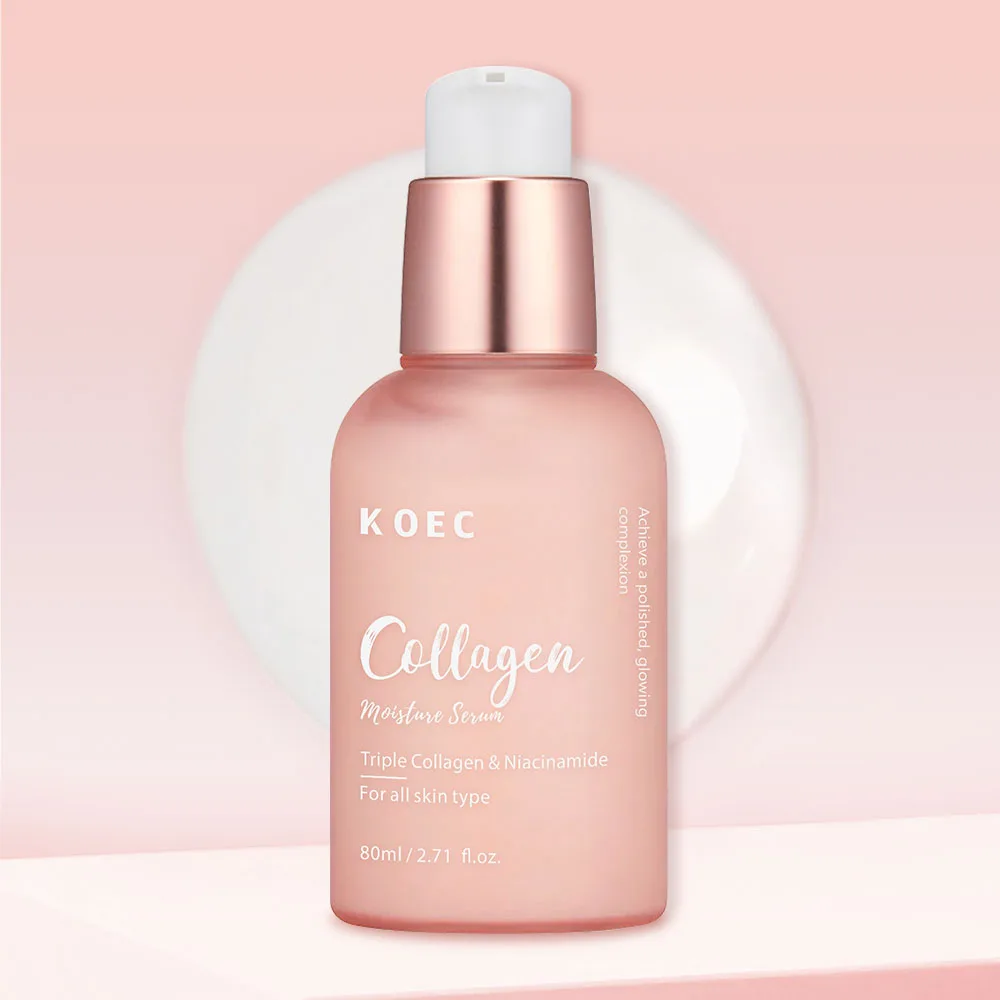 

Triple Collagen Serum 80ml - Korean Skincare Daily Moisturing Facial Serum Lotion