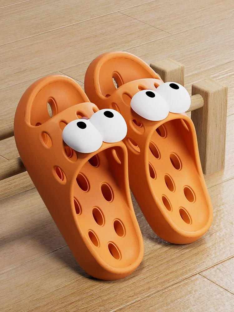 Zapatillas de baño con fugas, antideslizantes, de secado rápido, para parejas, para hombres y mujeres, uso interior en el hogar, zapatillas de ducha