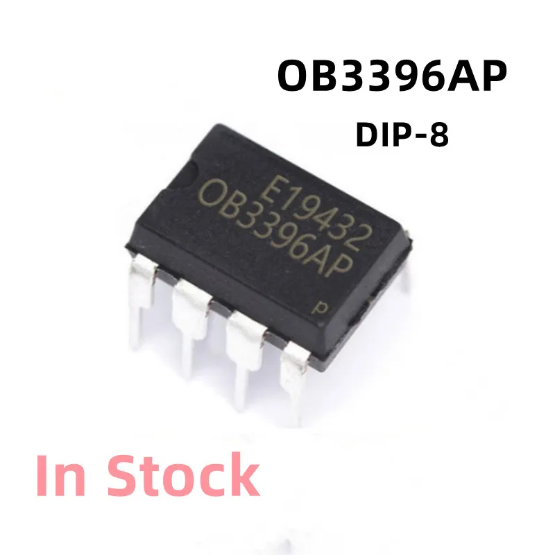 10PCS/LOT OB3396AP OB3396 3396AP DIP-8 Power Management IC Original New In Stock