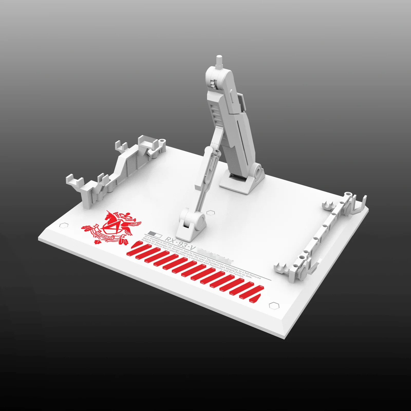 DDB HG/RG 1/144 Manatee B ganado RX-93-V2 Hi-V soporte de plataforma modelo accesorio