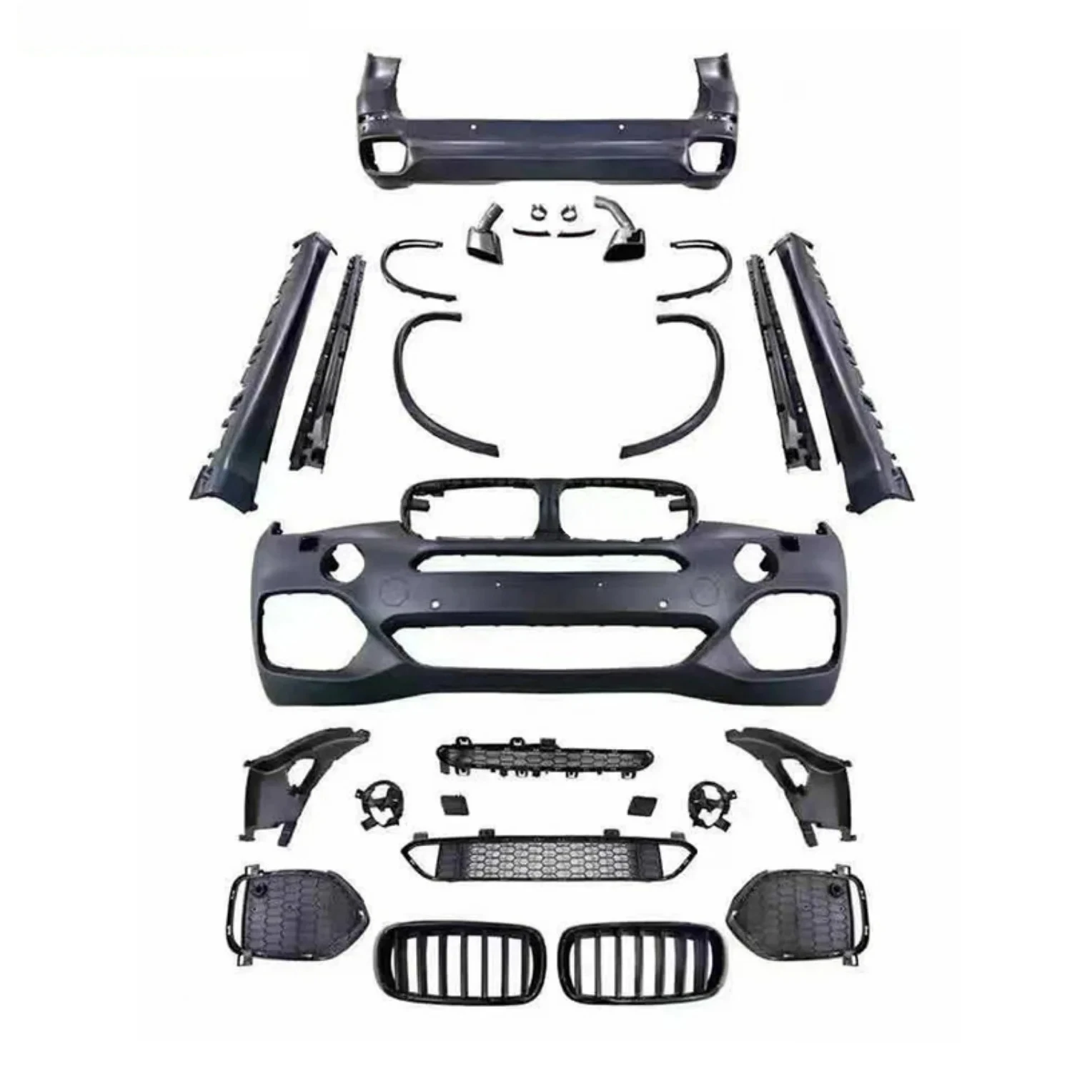 

5 Series F15 M-Tech Style Body Kit Upgrade Fast Shipping Polypropylene Bumper