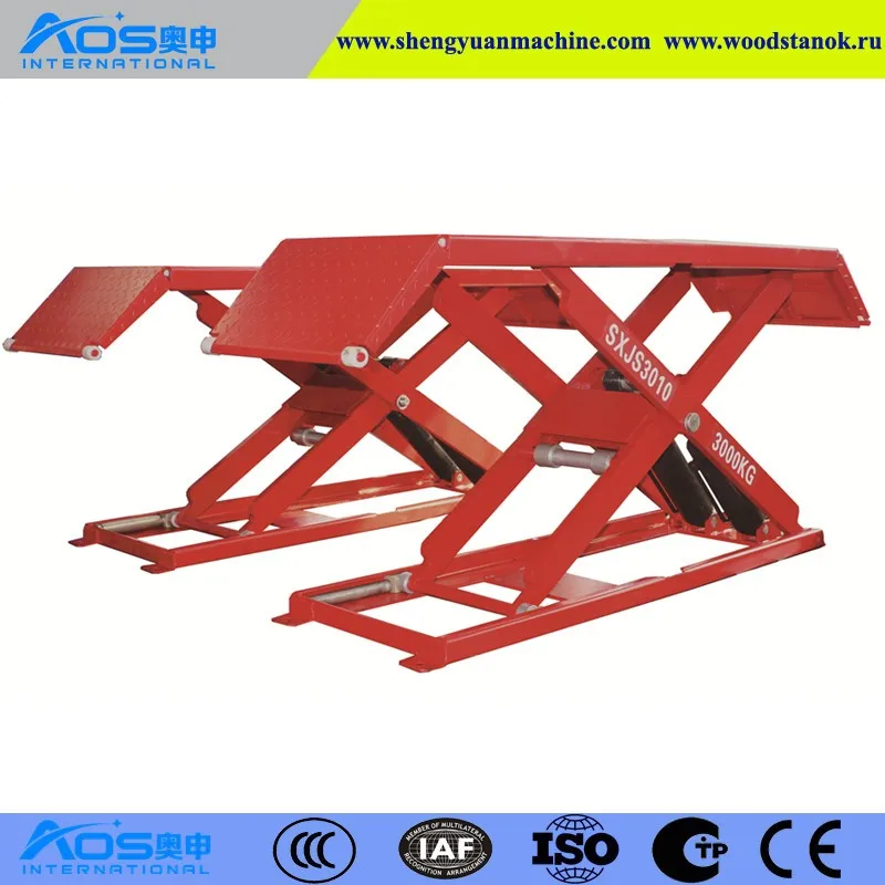 Quick Jack Car Scissor Lift Median Moving Shear Movable Auto Lift High Quality Auto Shop Parts Accessories