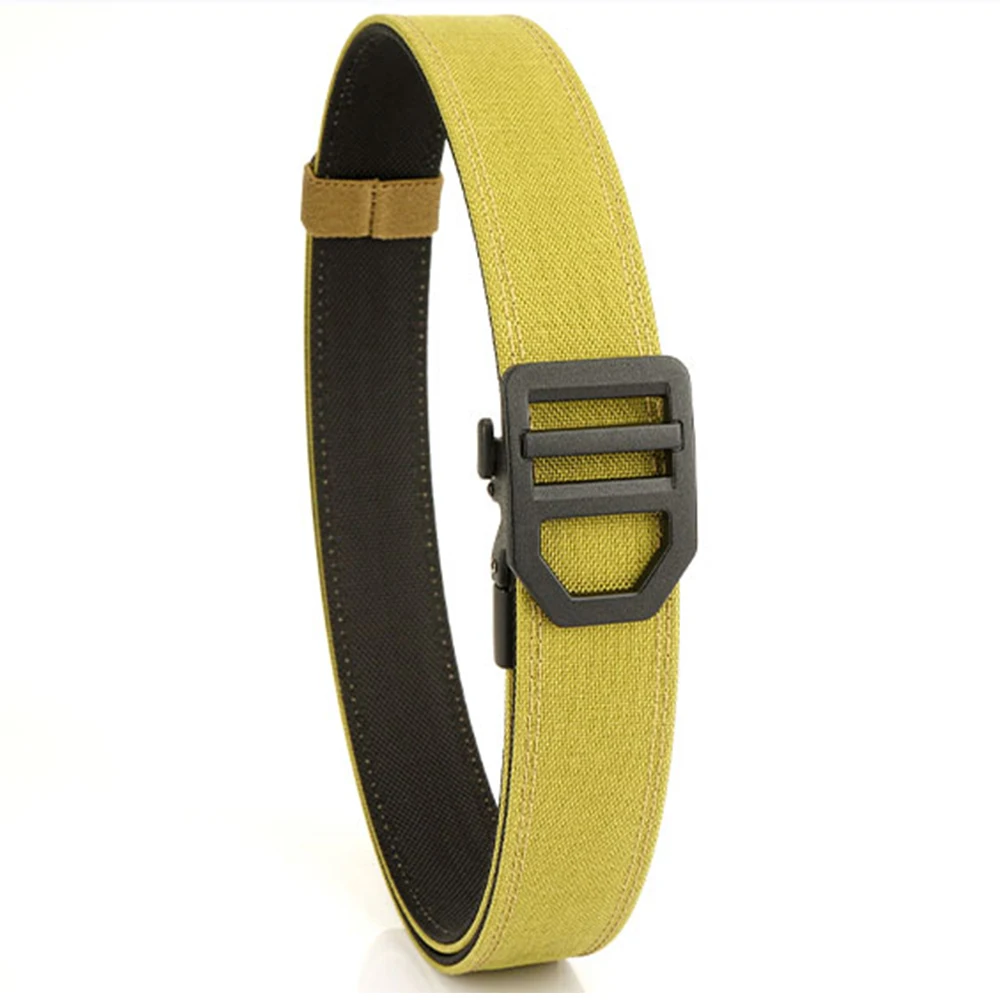 TUSHI EDC Harter taktischer Gürtel für Männer, Metall, automatische Schnalle, IPSC-Waffengürtel, 1100D Nylon, Militärgürtel, Outdoor-Sportgürtel, männlich – Detail 23
