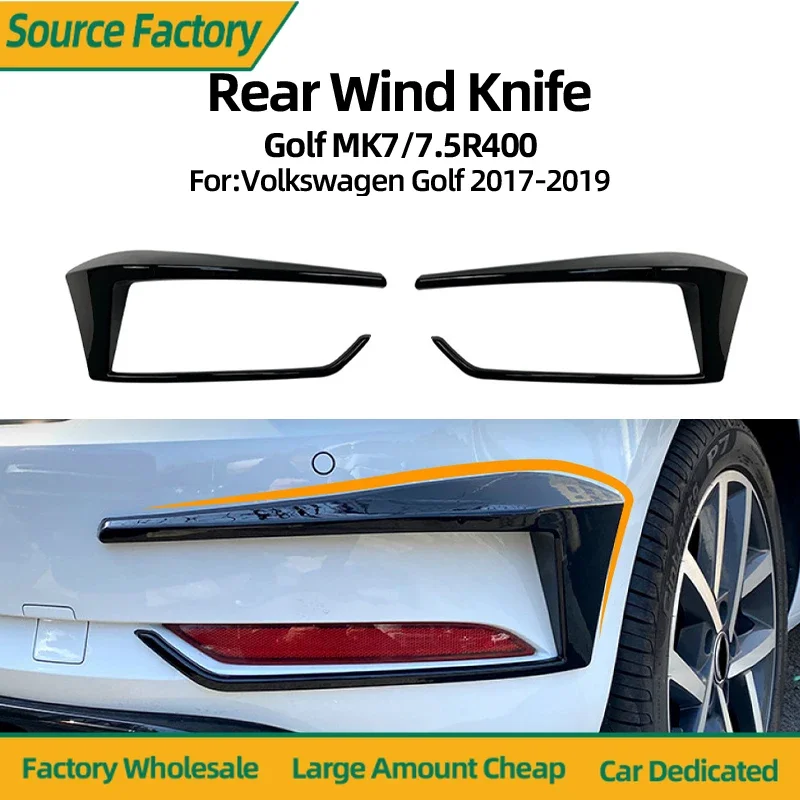 

Лидер продаж эмблем для Volkswagen Golf Mk 7,5 R400 2016-2019, новые высококачественные аксессуары для внешней модификации заднего ветрового лопасти
