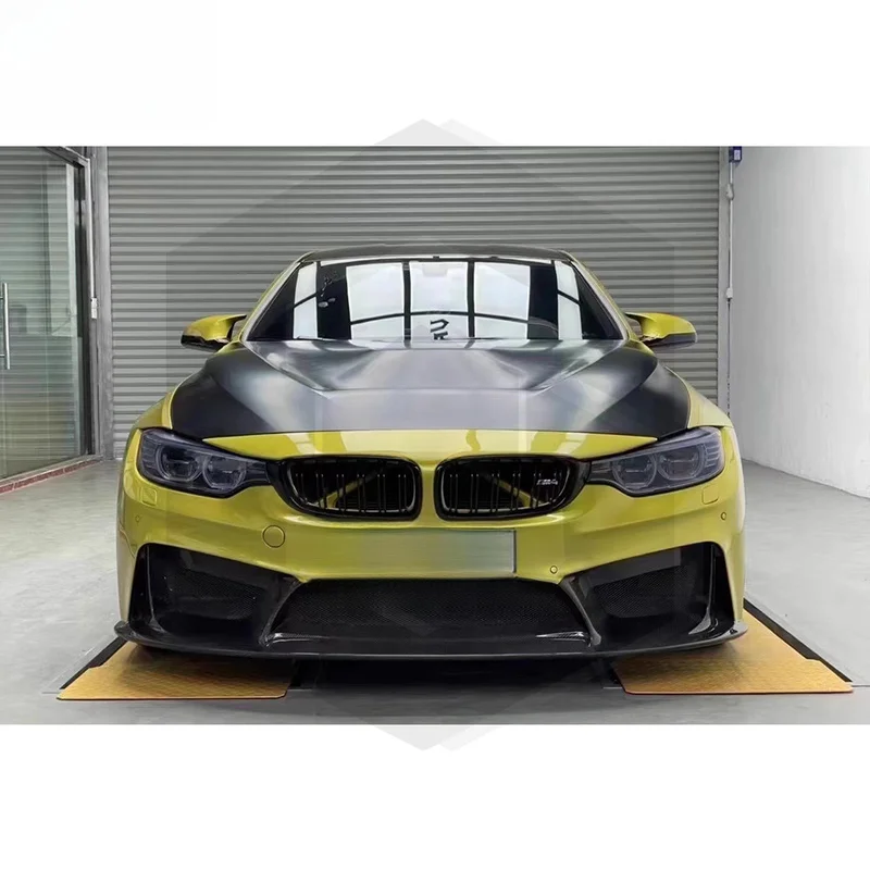 Hot Selling Auto Parts Real Carbon Fiber 3D Type Front Bumper Replacement Fit M3 F80 M4 F82 F83 2014+