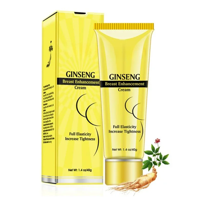 2pcs 40g Breast Enlargement Cream Effective Full Elasticity Breast Enhancer Increase Tightness Bust Cream Breast Care Ginseng