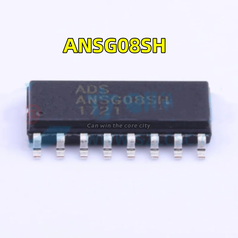 1-100 PCS/LOT ANSG08SH SOP-16 Touch chip 8-channel automatic sensitivity calibration capacitive touch sensor