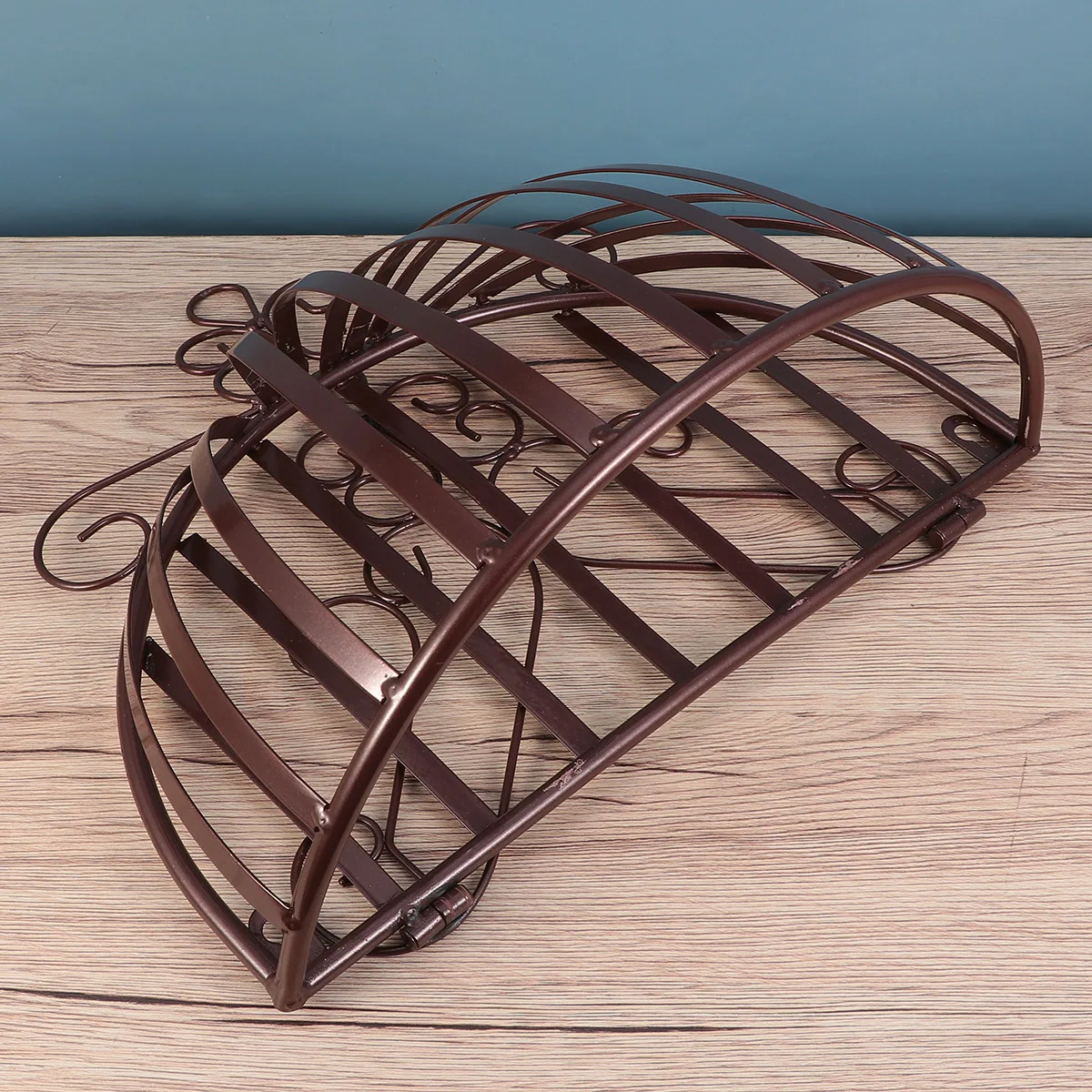 

Wall Mounted Flower Pot Stand Rack Holders Shelf Durable Metal Smooth Surface Drain Design Easy Install Home Office Small Plant