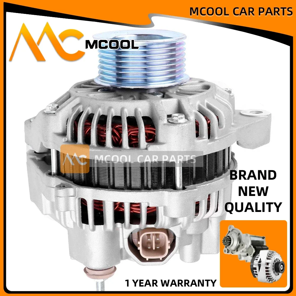 

12V 70A NEW ALTERNATOR FOR HONDA CIVIC 1.7L L4 2001-2005 31100PLM-A01 13893 A5TA7091, A5TA7091ZC