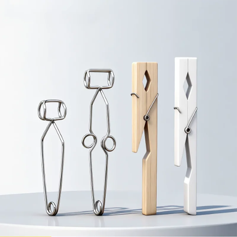 Plastic test tube clamp wooden test tube clamp non-thermal conductive clamp teaching instrument test tube clamp