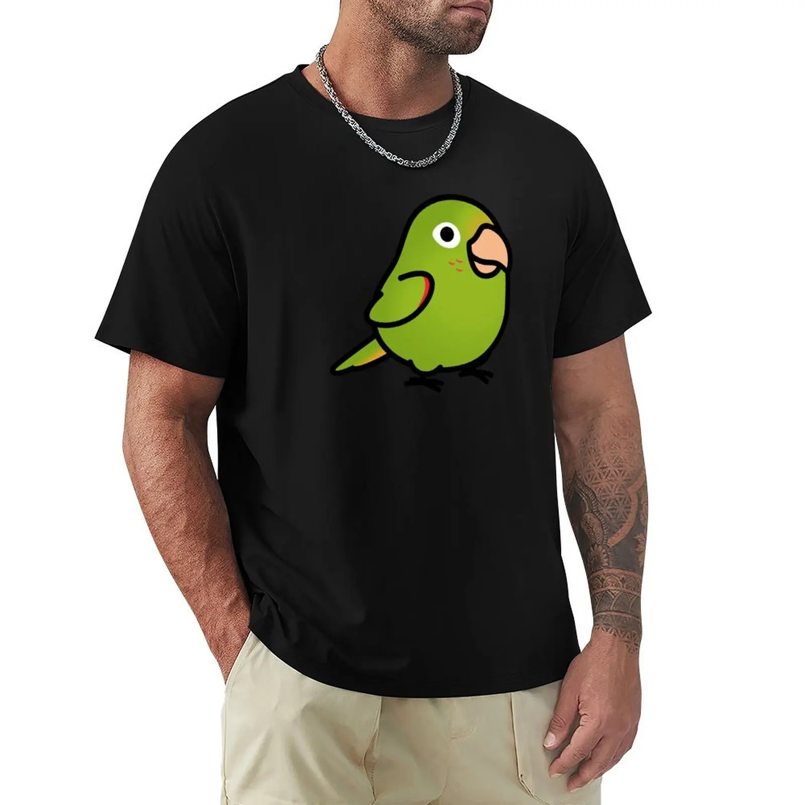 

Chubby White-eyed Conure T-Shirt Blouse custom shirt boys whites shirts men graphic