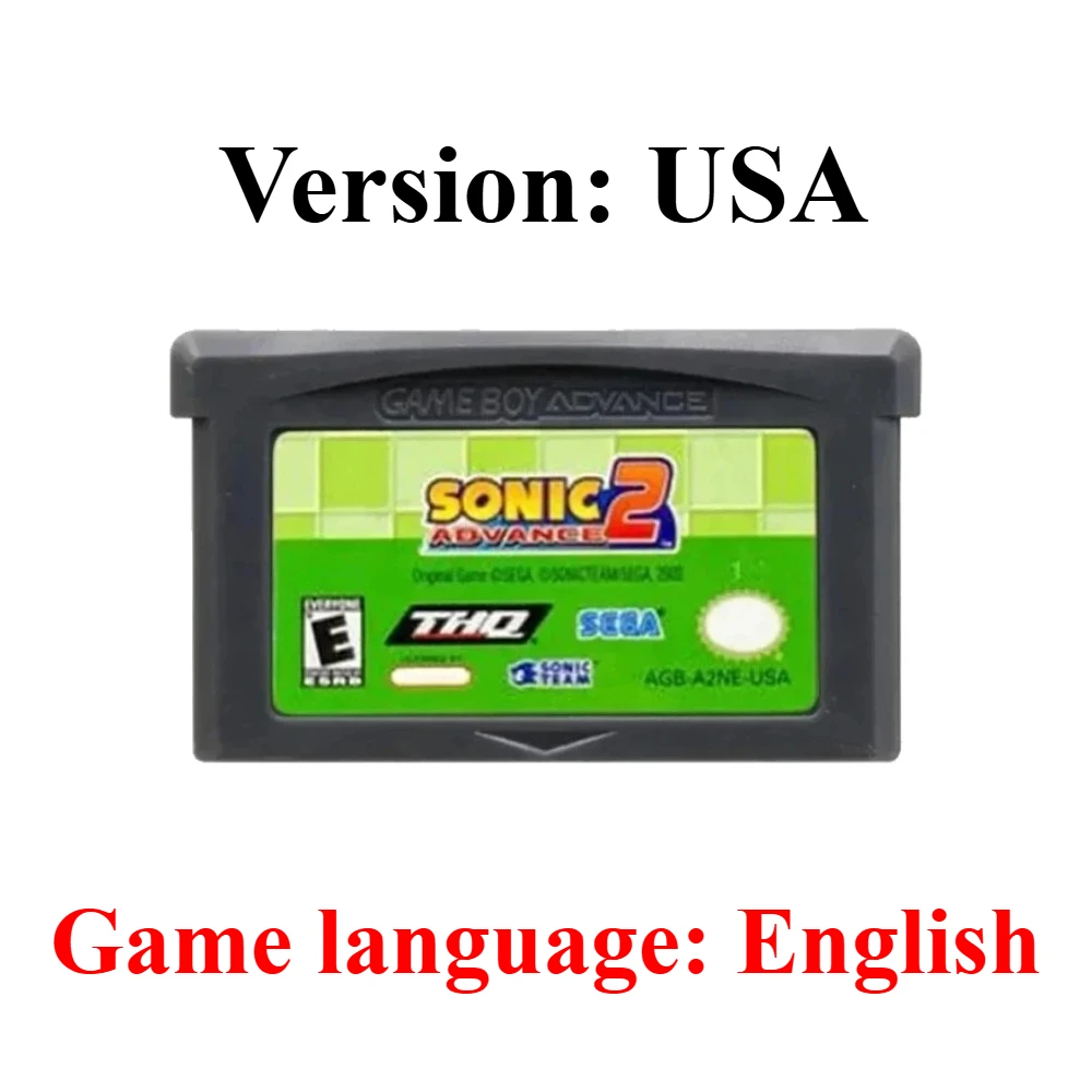 GBA Englische Spielkassette Final Fantasy Advance Wars Metroid Kirby Golden Sun Doom of Fire für GBA SP Spiel Klassische Spielkarte – Detail 31