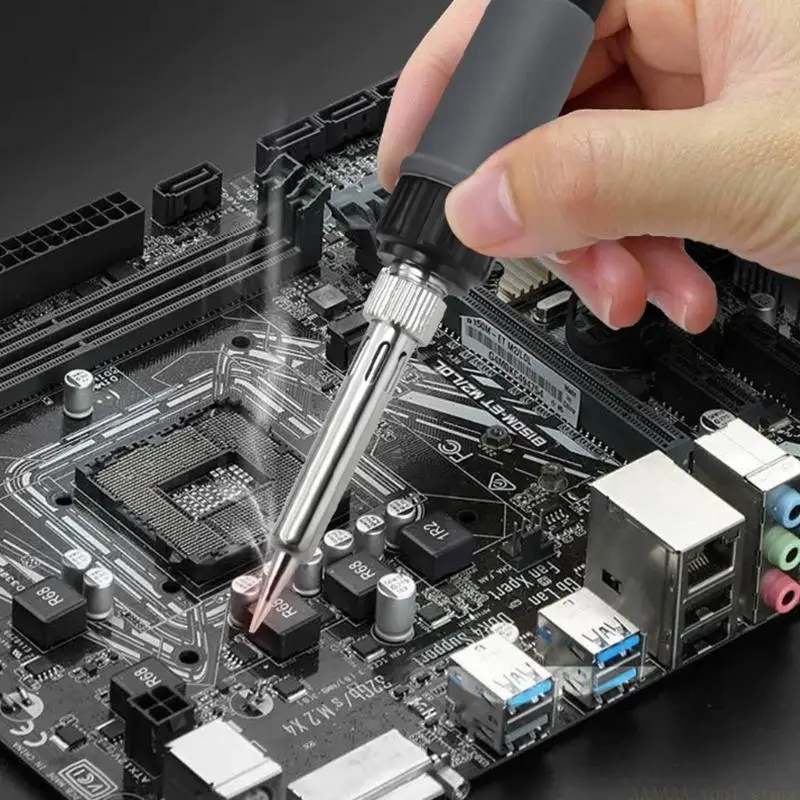 

A2BE 60W Soldering Iron Adjustable Temperature 180-500℃ Welding Tool Heater Soldering Tip Tool for Home Electronic