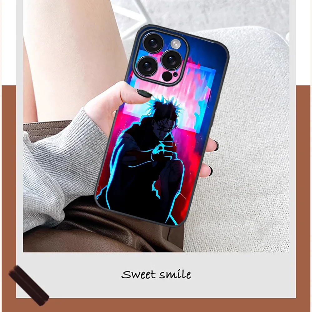 C-Choso Jujutsu Kaisen Anime Phone Case For iPhone 16 15 14 13 12 11 PRO MAX PLUS Mini TPU Soft to  Skin-friendly case