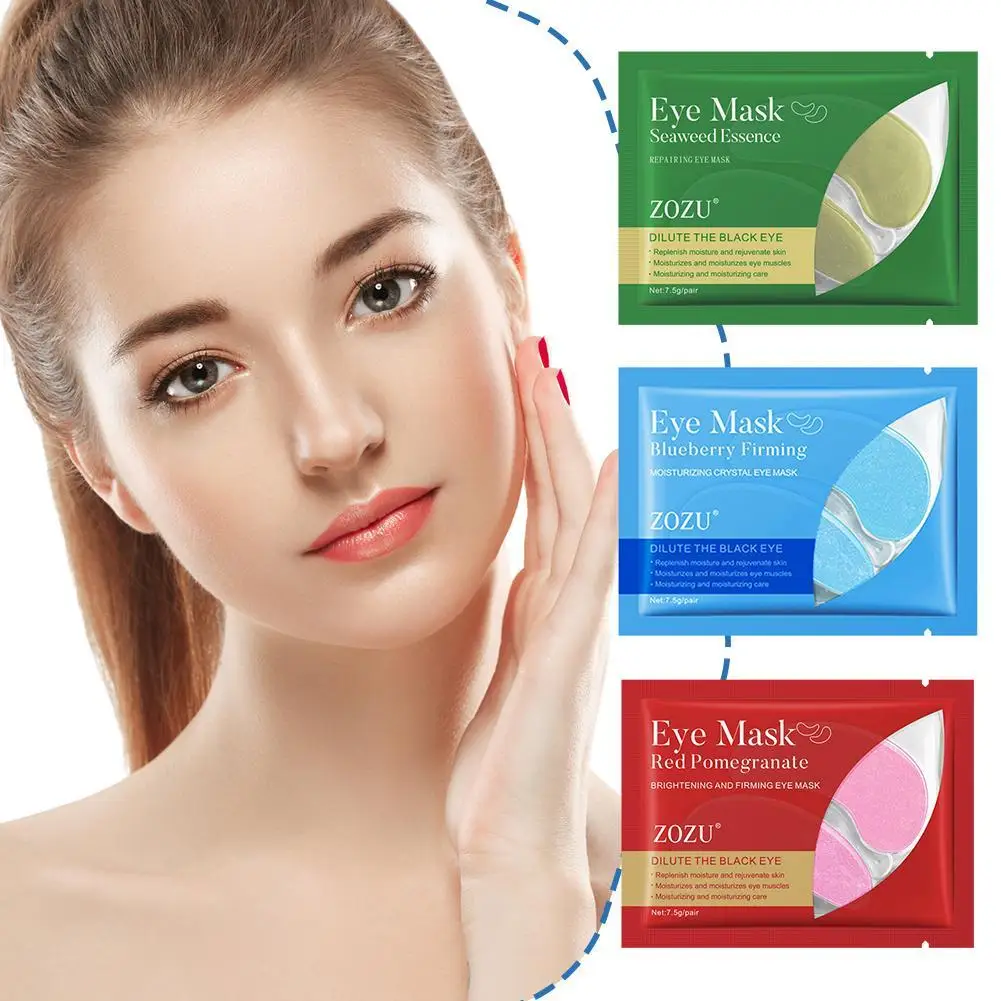 

Hyaluronic Acid Eye Mask Anti Dark Circles Removing Eye Bags Edema Moisturizing Firming Puffiness Collagen Eye Gel Patches