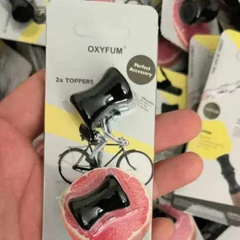 향기 나는 공기 기기용 OXYFUM 츄어블 마우스피스, 부드러운 실리콘 마우스피스 토퍼, 금연 흡입기 아로마테라피용