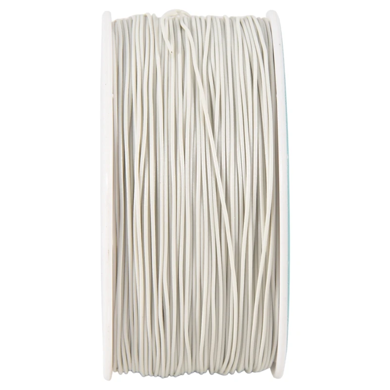 305M White PVC Coated Tin Plated Copper Wire Wire-Wrapping 30AWG Cable Roll-AT35
