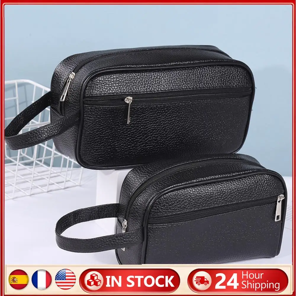 

Мужские модные сумки на запястье из искусственной кожи, однотонный кошелек, маленькие сумки, кошелек, сумка на запястье для мобильного телефона для путешествий