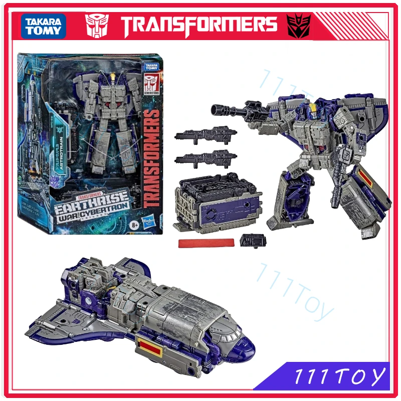 

In Stock Transformers Toy War for Cybertron Earthrise WFC-E12 Astrotrain Anime Figures Robot Toys Action Figure Gifts Hobbies