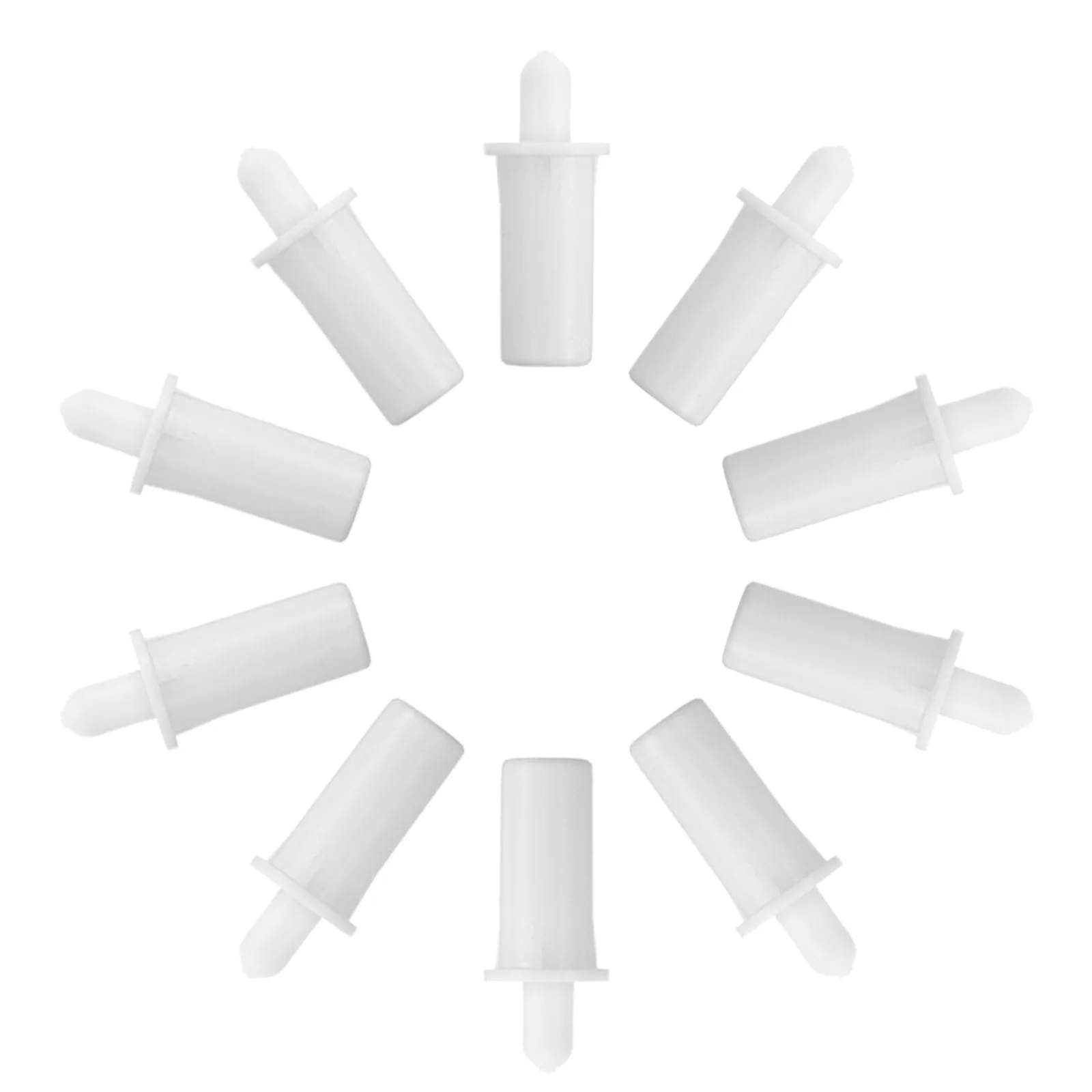50Pcs Window Latches Plastic Repair Accessories Nylon Spring Loaded Fasteners Replacement Pins for Blinds Slats Plantation