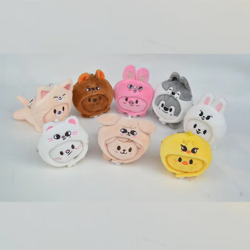 

SKZOO Stray Kids брелок официальный съемный шляпа в одном стиле SKZ Idol Bangchan Felix официальный детский подарок в одном стиле