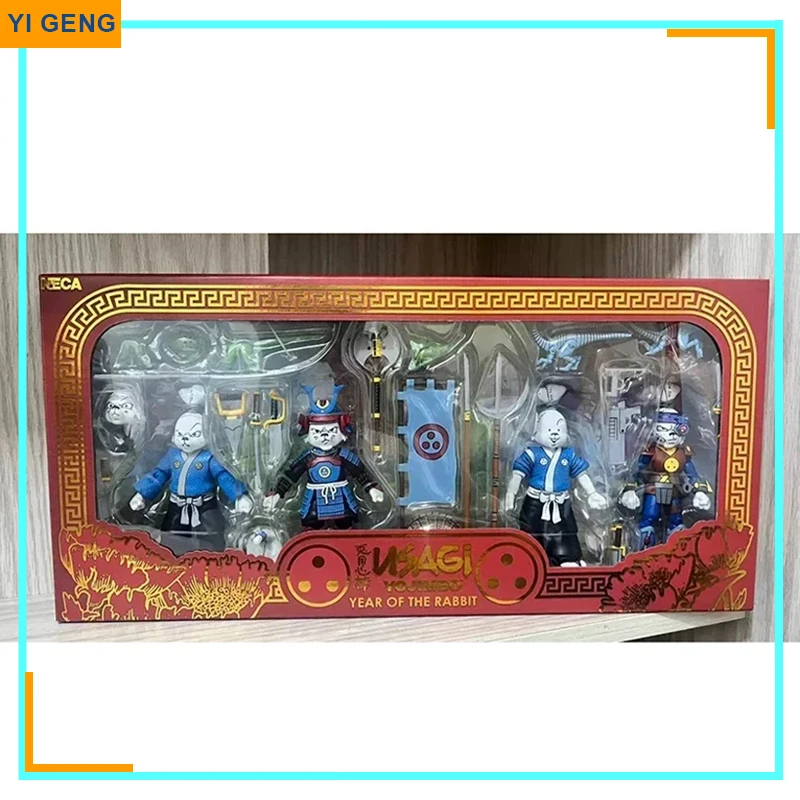 

In Stock Neca 54393 Usagi Yojimbo Miyamoto Rabbit Anime Action Figure Neca54393 Statue Model Dolls Collectible Kid Toy Gifts