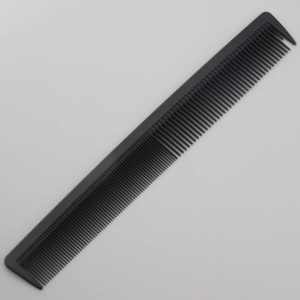 

2pcs Tail Comb Black Hair Smoothing Styling Tool Durable Lightweight Comfort Grip For Salon Home Use Hairdressing Comb