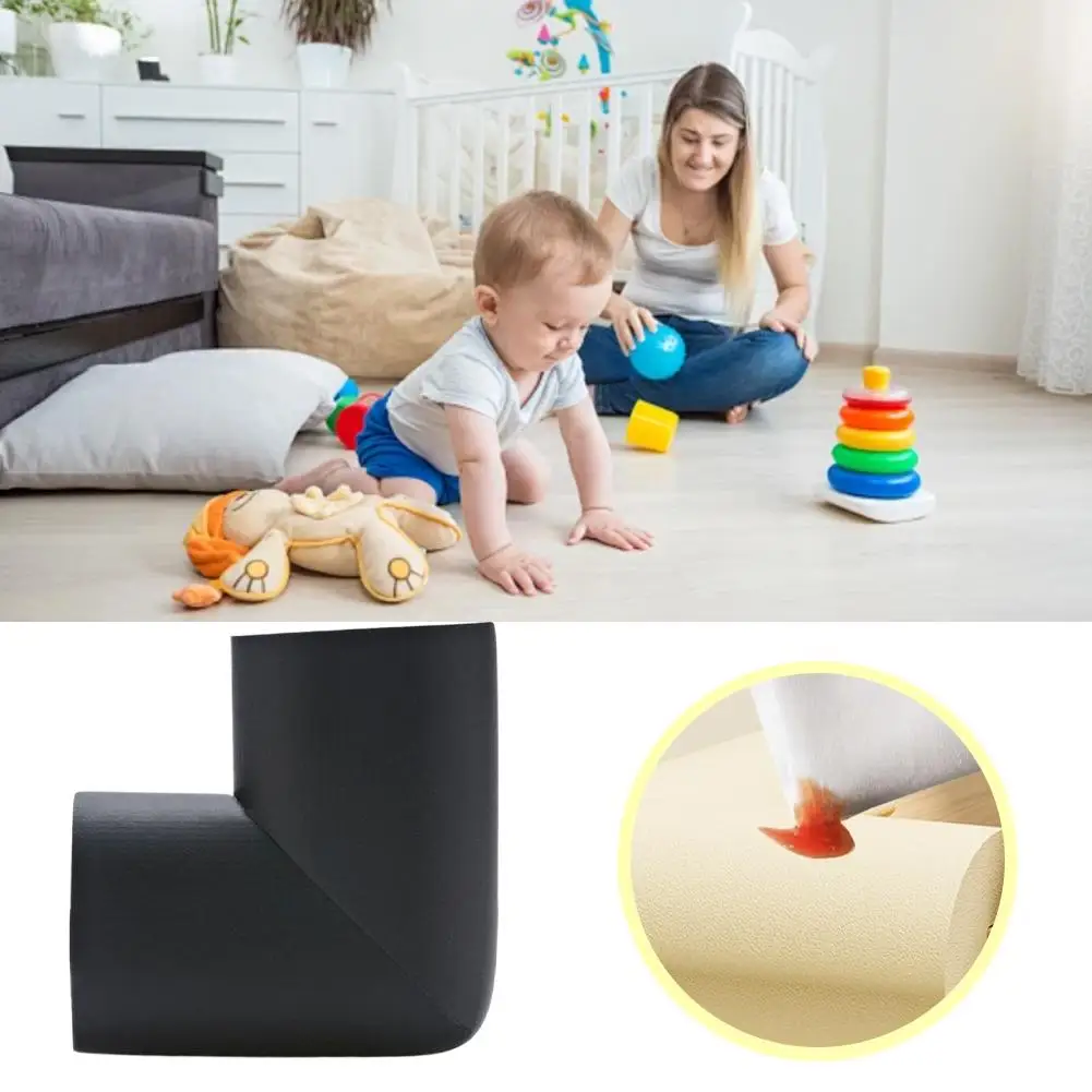 Tiras suaves y seguras inodoras, tamaño Universal para bordes de muebles, tiras de prevención de colisiones de esquina de mesa, altamente elásticas