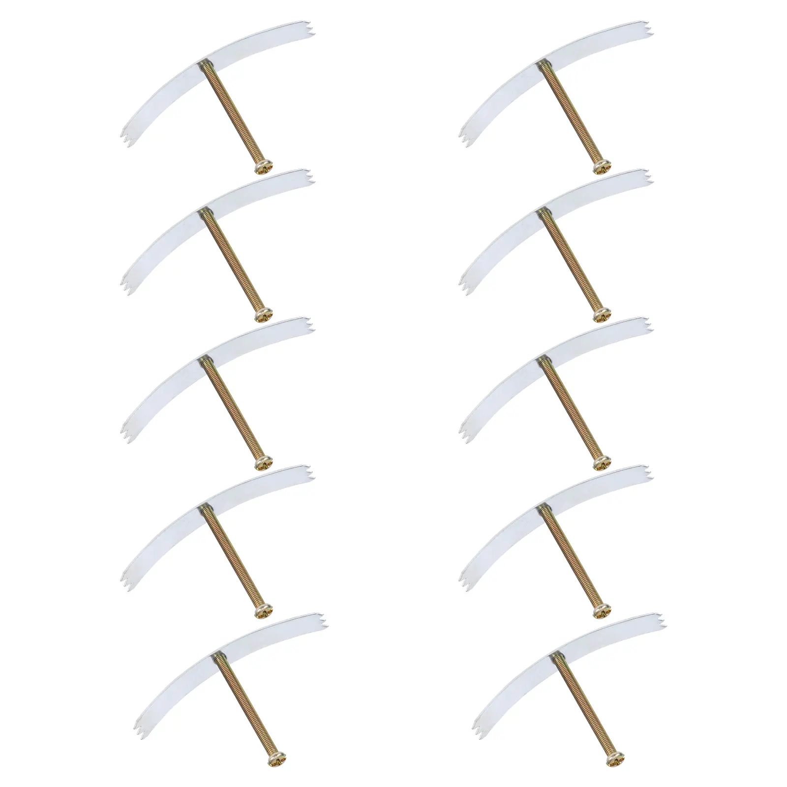 

20pcs 86 Type Socket Repair Tool Galvanized Iron Screw Hook For Loose Outlet Fix Junction Support Rod Electrical Box