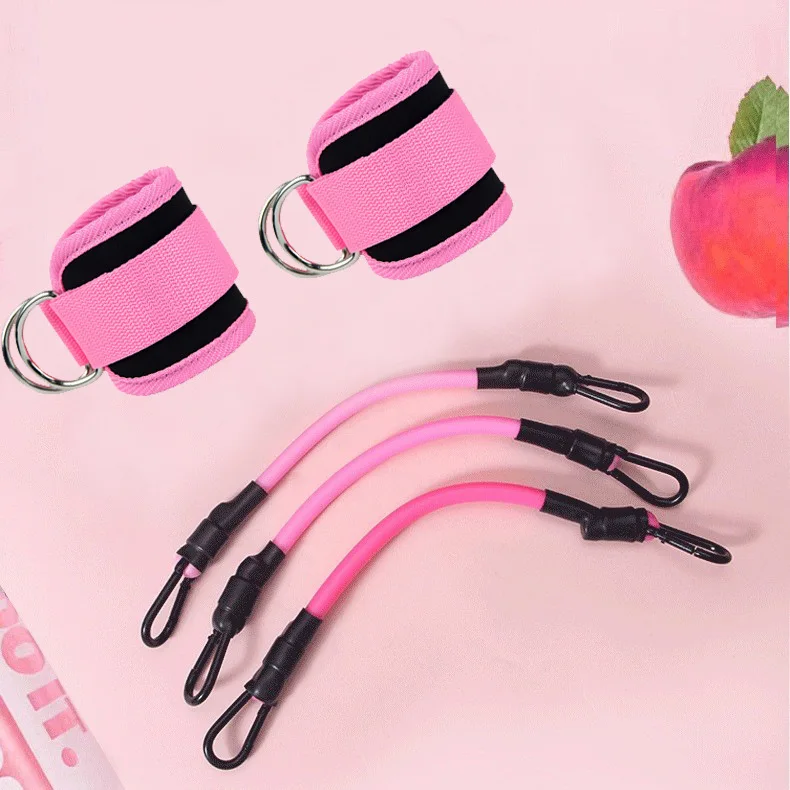 Leg Resistance Bands Ankle Strap Hip Fitness Trainer Pull Rope Exercises Band Leg Butt Training Women Glutes Workout Home Gym