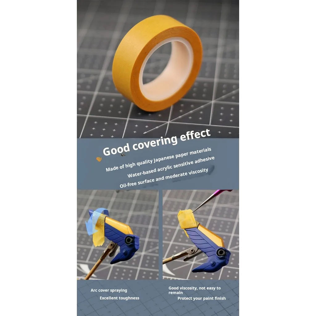 USTAR نموذج شريطٌ لاصق ل Gundam العسكرية نموذج اللوحة أدوات رش لتقوم بها بنفسك هواية أداة للحرف اليدوية عرض 2/3/4/6/9/12/18/24/30/50 مللي متر