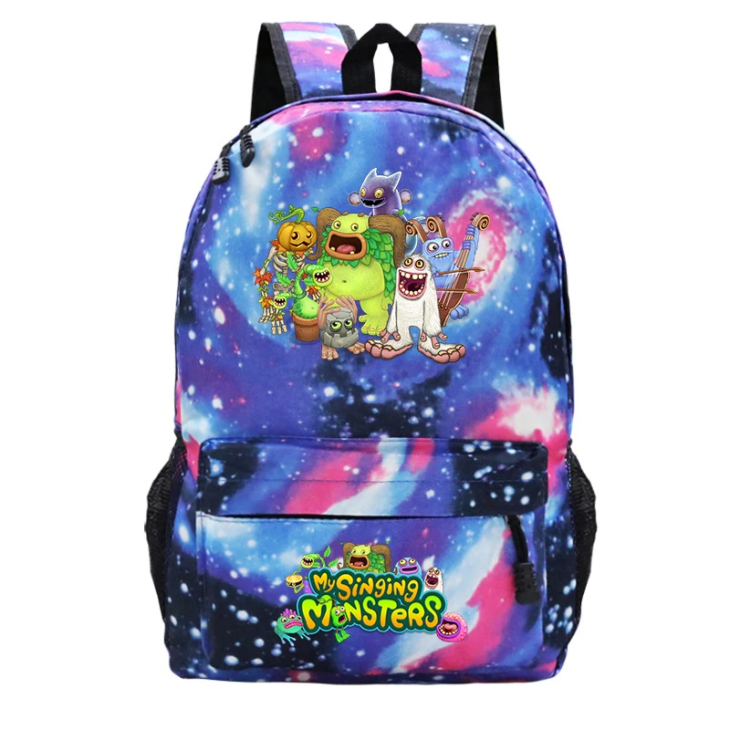 Mochila My Singing Monsters, mochila escolar para niños y niñas, mochila para ordenador portátil para hombres, mochila ligera para estudiantes, mochila de viaje al aire libre para adolescentes
