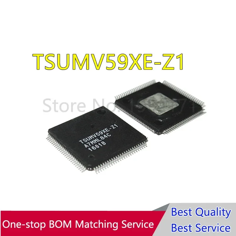 10Pcs   TSUMV59XE-Z1 TSUMV59XE QFP-128 Chipset New original IC NEW