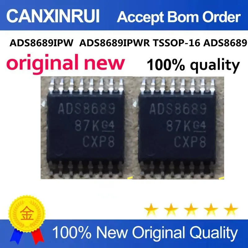 

ADS8689IPW; ADS8689IPWR TSSOP-16 ADS8689 analog-to-digital chip