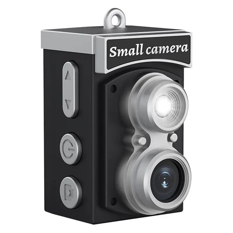 

Мини-винтажная цифровая камера Retro Cam, портативная цифровая камера HD в рефлекторном стиле с картой 32 ГБ, автофокусом, видео 1080P FHD