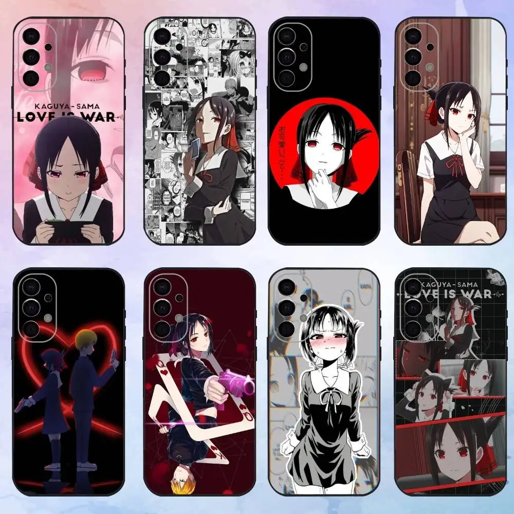 

K-Kaguya Anime S-samas Phone Case For Samsung S25,S24,S21,S22,S23,S30,Ultra,S20,Plus,Fe,Lite,Note,10,9,5G Black Cover