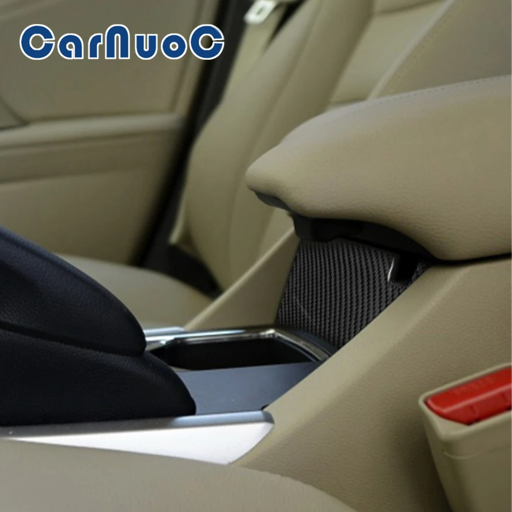 

3D Car Sticker Armrest Box Decorative Strip Carbon Fiber Interior Moulding Accessories For Honda Accord 2013 2014 2015 2016 2017