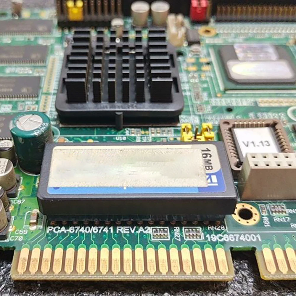 

PCA-6740F Industrial Control Motherboard PCA-6740/6741 REV.A2