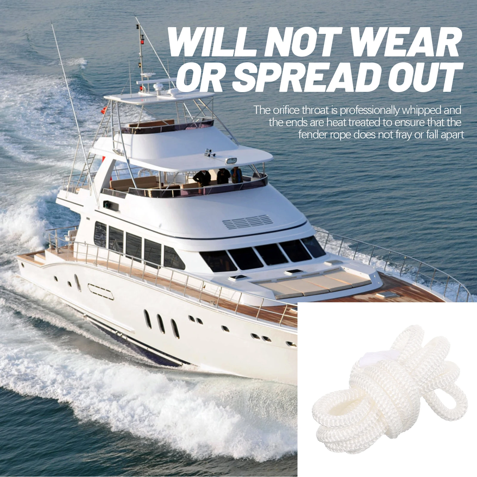 

Anti- Ball Rope Boat Mooring Marine Fending Boating Accessories Ropes for Ocean